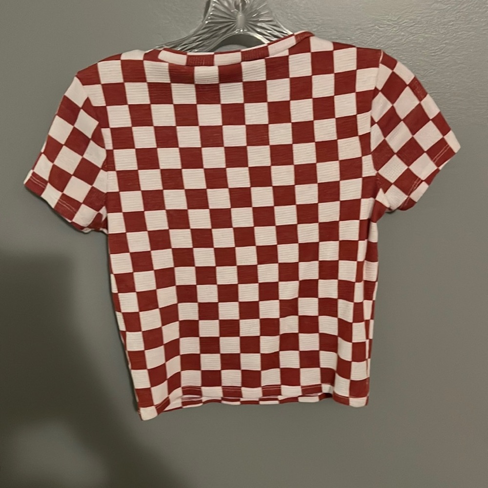 Checkered Smiley Tee - Picture 4 of 5